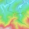 放峰头地形图、海拔、地势