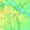 Spring地形图、海拔、地势