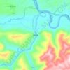 大同镇地形图、海拔、地势