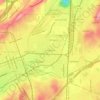Douglasville地形图、海拔、地势