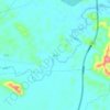 高荣地形图、海拔、地势