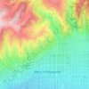 Stahl House地形图、海拔、地势
