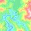 Ambuclao地形图、海拔、地势