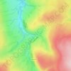 Sinderhope地形图、海拔、地势