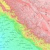 Himachal Pradesh地形图、海拔、地势
