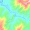 Black Snake地形图、海拔、地势
