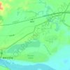 曼浓岱地形图、海拔、地势
