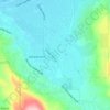 Bennett Valley地形图、海拔、地势