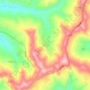 陈坪村地形图、海拔、地势