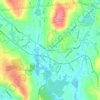 West Upton地形图、海拔、地势