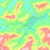 小坑镇地形图、海拔、地势