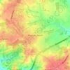 Pilgrims' Hatch地形图、海拔、地势