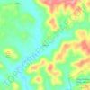 Vanhook地形图、海拔、地势
