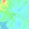 Kengeja地形图、海拔、地势