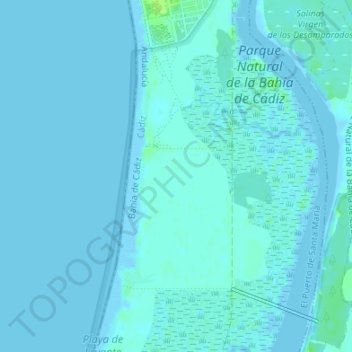 Los Toruños地形图、海拔、地势