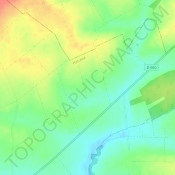 Paÿs地形图、海拔、地势