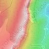 Tour Isabelle地形图、海拔、地势