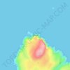 Cape Wrath地形图、海拔、地势