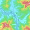 船寮镇地形图、海拔、地势