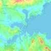 布爾加斯地形图、海拔、地势