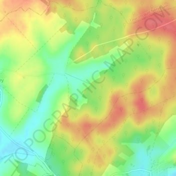 Les Grandes Rousses地形图、海拔、地势