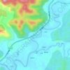 城水村地形图、海拔、地势