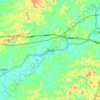 马踏镇地形图、海拔、地势