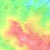 Le Coteau地形图、海拔、地势