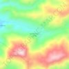 Soledad Piedra Larga地形图、海拔、地势