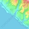 Davenport地形图、海拔、地势