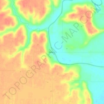 Babylon地形图、海拔、地势