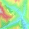 互助村地形图、海拔、地势