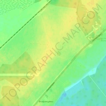 Шульгино地形图、海拔、地势