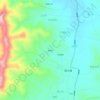 西源村地形图、海拔、地势