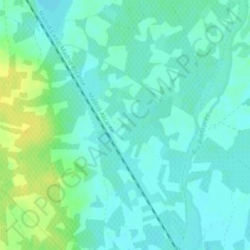 Batanejos地形图、海拔、地势