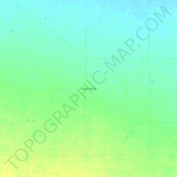 Dixie Valley地形图、海拔、地势