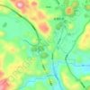 鸡场坪地形图、海拔、地势