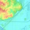 Minaville地形图、海拔、地势