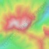 Mount Kitanglad地形图、海拔、地势