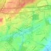 Fairless Hills地形图、海拔、地势
