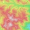 บ้านดงกู่地形图、海拔、地势