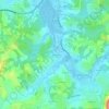 Dorrea地形图、海拔、地势