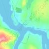 Bucksport地形图、海拔、地势