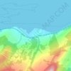 Bunchrew地形图、海拔、地势