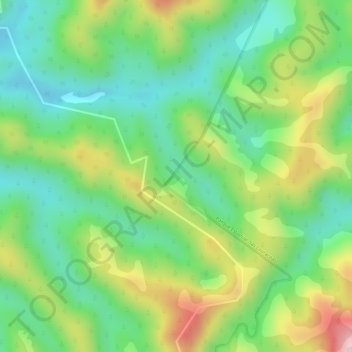 Mato Preto地形图、海拔、地势