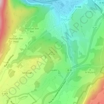 Planet地形图、海拔、地势