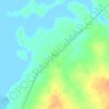 Piquiri地形图、海拔、地势