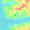 Cumberland Shores地形图、海拔、地势