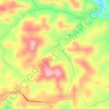 Uraba地形图、海拔、地势