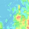 Ulebergshamn地形图、海拔、地势